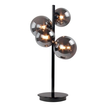 Wofi 8014.04.24.9000 - Lámpara de mesa LED VILLA 4xG9/3W/230V negra