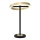 Wofi 8016-104 - Lámpara de mesa LED táctil regulable BREST LED/10,5W/230V negro/dorado