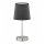 Wofi 8324.01.10.0000 - Lámpara de mesa CESENA 1xE14/42W/230V negro
