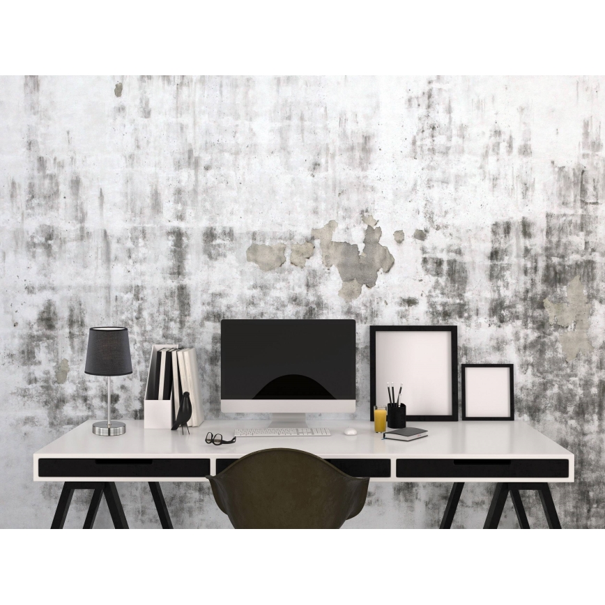 Wofi 8324.01.10.0000 - Lámpara de mesa CESENA 1xE14/42W/230V negro