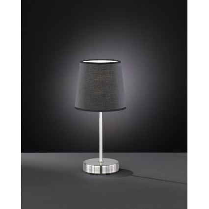 Wofi 8324.01.10.0000 - Lámpara de mesa CESENA 1xE14/42W/230V negro