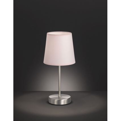 Wofi 8324.01.94.8000 - Lámpara de mesa CESENA 1xE14/42W/230V rosa