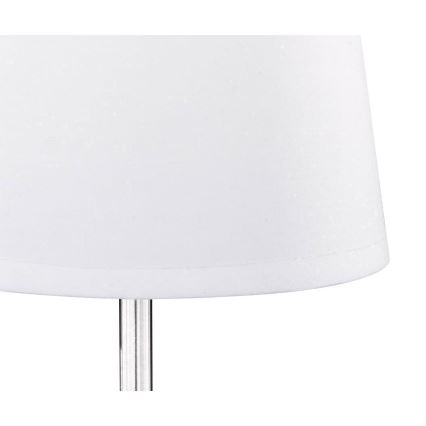 Wofi 832401060000 - Lámpara de mesa CESENA 1xE14/42W/230V blanco