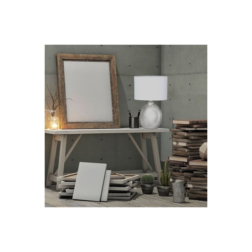 Wofi 8456.01.70.6000 - Lámpara de mesa LEGEND 1xE14/40W/230V