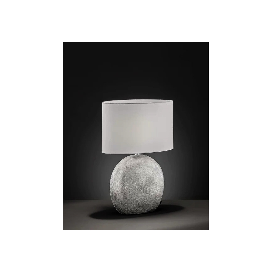 Wofi 8456.01.70.6100 - Lámpara de mesa LEGEND 1xE27/60W/230V