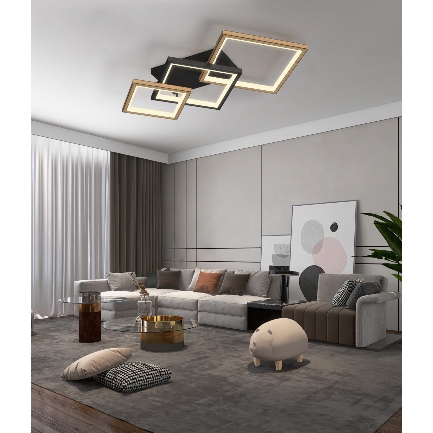 Wofi 9022-306M - Plafón LED regulable MATERA LED/37W/230V