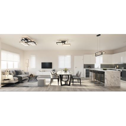 Wofi 9022-306M - Plafón LED regulable MATERA LED/37W/230V