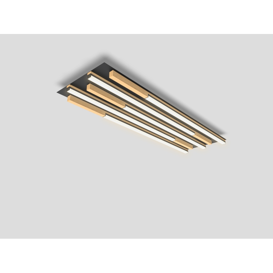Wofi 9031-506L - Plafón LED regulable PALERMO LED/57W/230V árbol de caucho