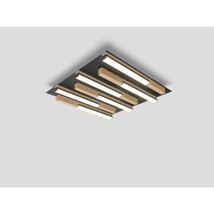 Wofi 9031-606 - Plafón LED regulable PALERMO LED/26W/230V árbol de caucho