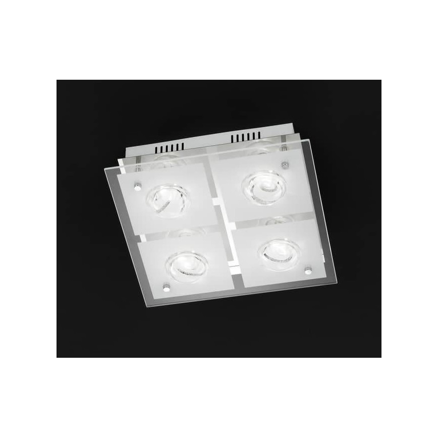 Wofi 9105.04.01.6300 - Plafón LED TYRA 4xLED/4W/230V