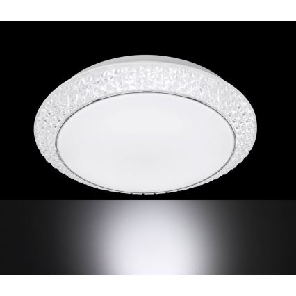 Wofi 9246.01.06.6410 - LED Plafón regulable VELDEN LED/18W/230V