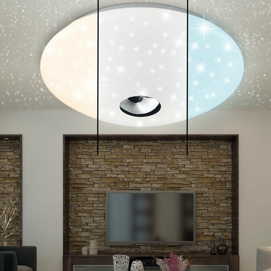 Wofi 9315.01.06.6320 - Plafón LED FOCUS LED/15W/230V 3000/4200/6500K diá. 32 cm