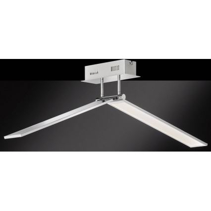 Wofi 9319.01.64.8000- Lámpara de techo LED regulable LIVIA LED/26,5W/230V 3000K