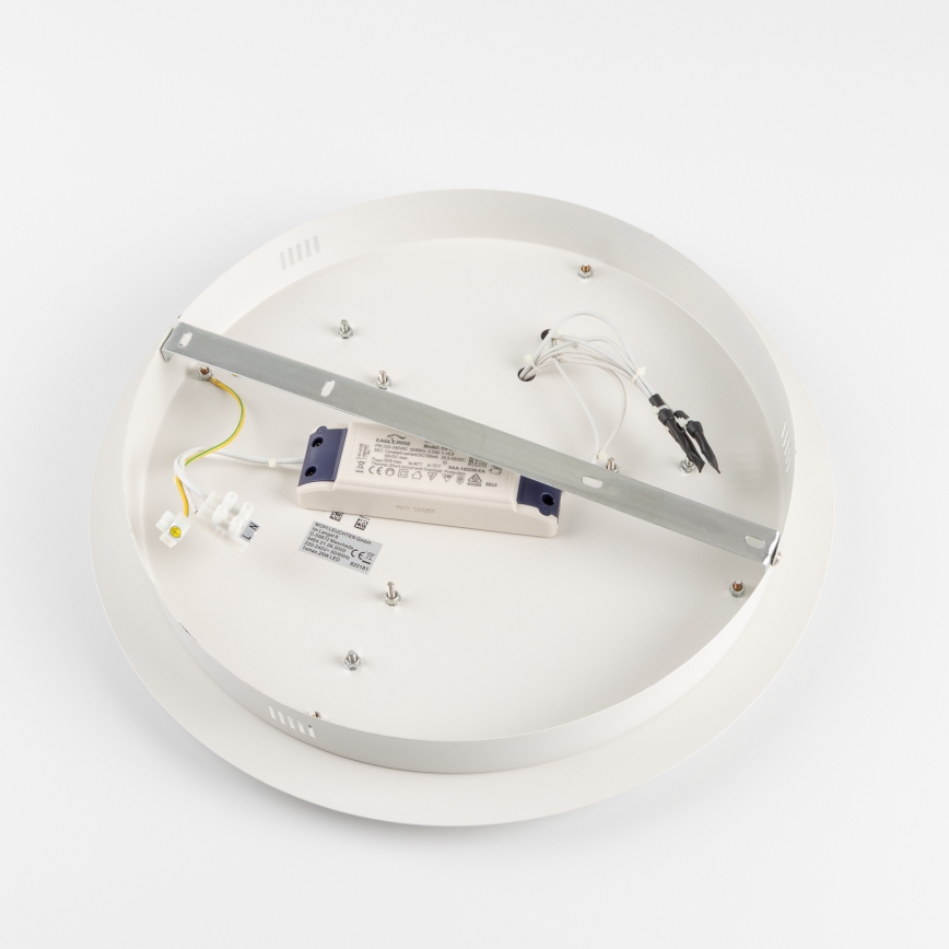 Wofi 9464.01.06.9000 - Lámpara de techo LED FLYNN LED/25W/230V Ø 60 cm blanco