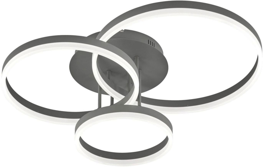Wofi 9822.03.88.9000 - Lámpara de techo LED regulable VAASA LED/58W/230V