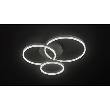 Wofi 9822.03.88.9000 - Lámpara de techo LED regulable VAASA LED/58W/230V