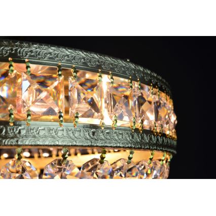 Wranovsky JWZ014060100 - Lámpara de techo de cristal STOCKHOLM 6xE14/40W/230V