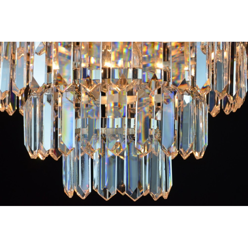 Wranovsky JWZ024060301 - Lámpara de techo de cristal 5xE14/40W/230V + 1xE27/40W