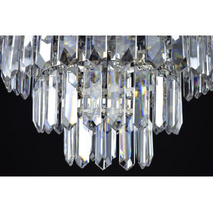 Wranovsky JWZ024060301 - Lámpara de techo de cristal 5xE14/40W/230V + 1xE27/40W