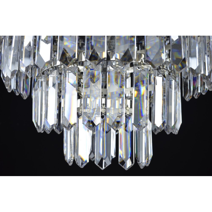 Wranovsky JWZ024060301 - Lámpara de techo de cristal 5xE14/40W/230V + 1xE27/40W