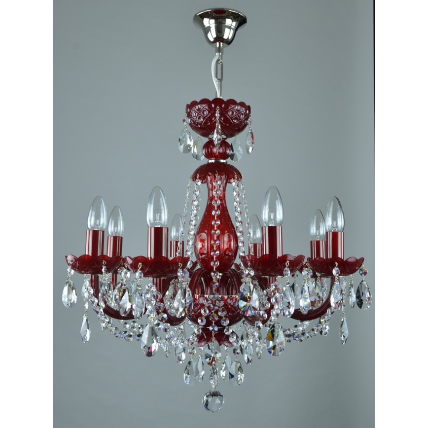 Wranovsky JWZ101083101 - Lámpara de araña colgante de cristal BRILLIANT 8xE14/40W/230V