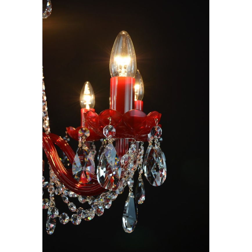 Wranovsky JWZ101083101 - Lámpara de araña colgante de cristal BRILLIANT 8xE14/40W/230V