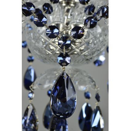 Wranovsky JWZ102052101 - Lámpara de araña colgante de cristal DE LUXE 5xE14/40W/230V