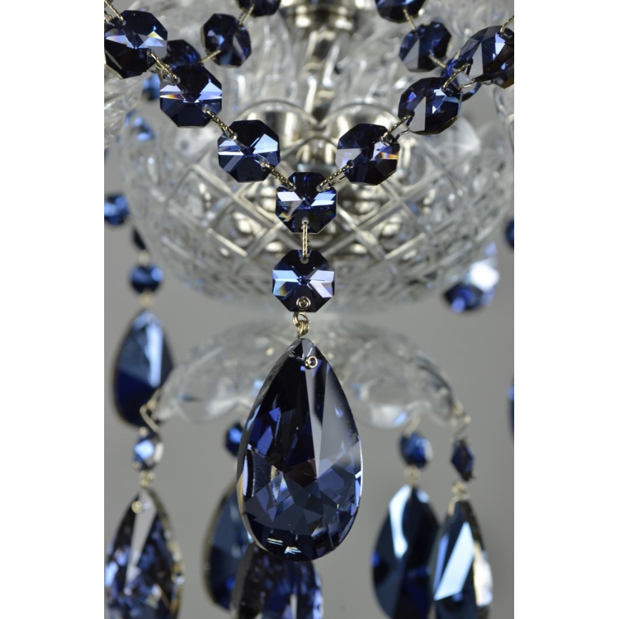 Wranovsky JWZ102052101 - Lámpara de araña colgante de cristal DE LUXE 5xE14/40W/230V