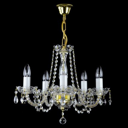 Wranovsky JWZ109052100 - Lámpara de araña colgante de cristal BALANCE 5xE14/40W/230V