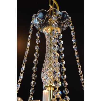 Wranovsky JWZ109052100 - Lámpara de araña colgante de cristal BALANCE 5xE14/40W/230V
