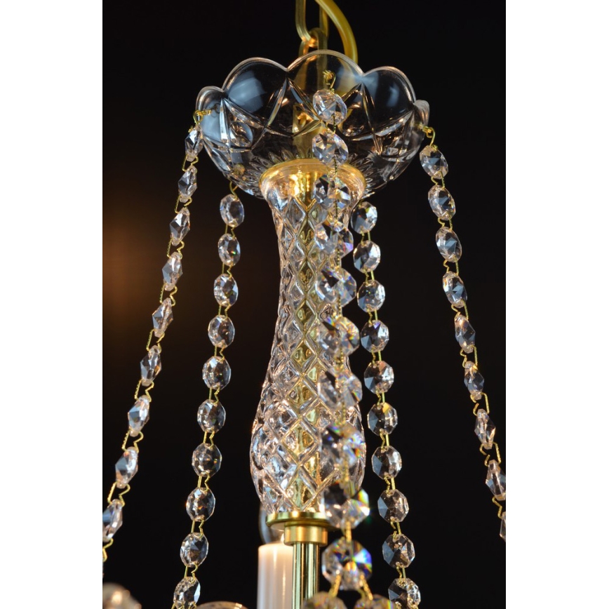 Wranovsky JWZ109052100 - Lámpara de araña colgante de cristal BALANCE 5xE14/40W/230V