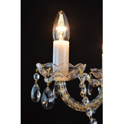 Wranovsky JWZ109052100 - Lámpara de araña colgante de cristal BALANCE 5xE14/40W/230V