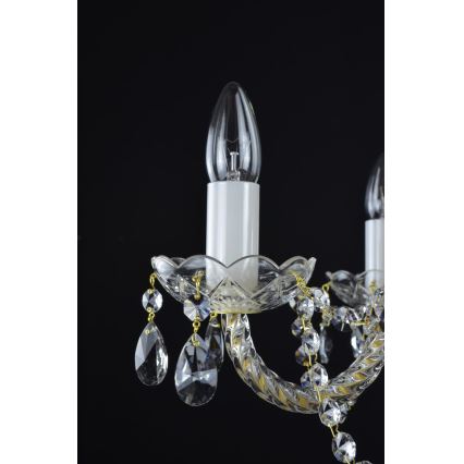 Wranovsky JWZ109052100 - Lámpara de araña colgante de cristal BALANCE 5xE14/40W/230V