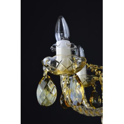 Wranovsky JWZ1140821008003 - Lámpara de araña colgante de cristal FINESSE 8xE14/40W/230V