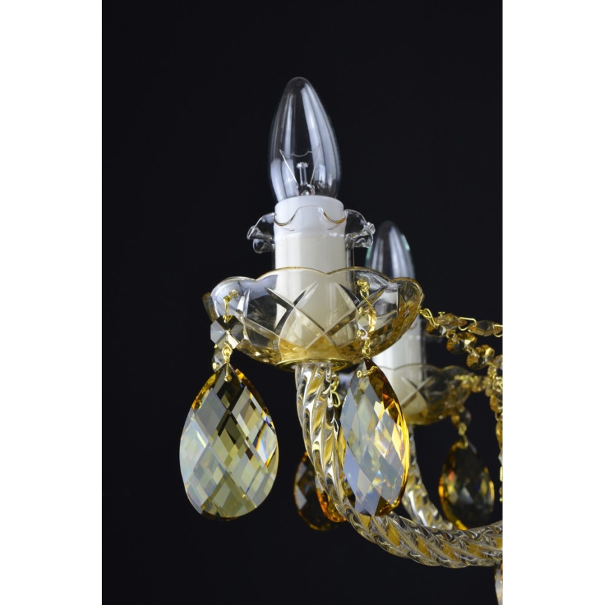 Wranovsky JWZ1140821008003 - Lámpara de araña colgante de cristal FINESSE 8xE14/40W/230V