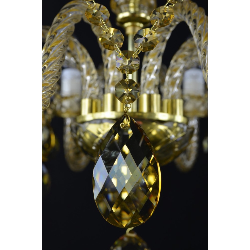 Wranovsky JWZ1140821008003 - Lámpara de araña colgante de cristal FINESSE 8xE14/40W/230V