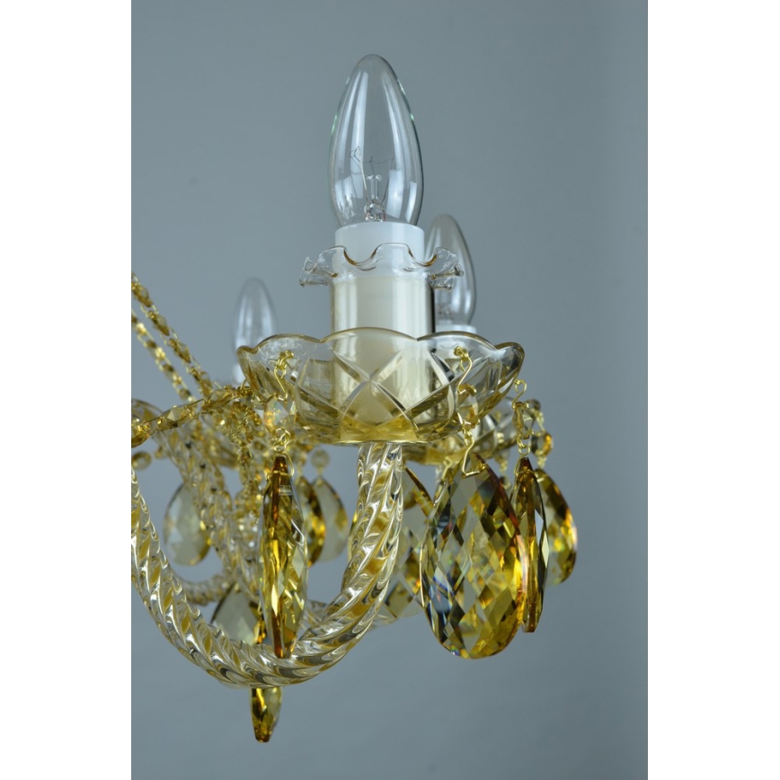 Wranovsky JWZ1140821008003 - Lámpara de araña colgante de cristal FINESSE 8xE14/40W/230V