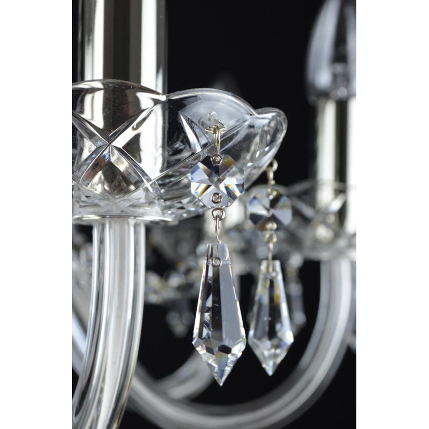 Wranovsky JWZ117082101 - Lámpara de araña colgante de cristal BONTON 8xE14/40W/230V
