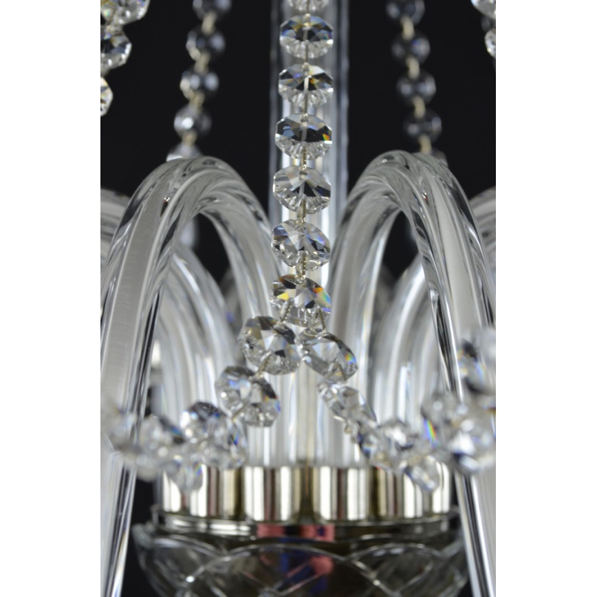 Wranovsky JWZ117122101 - Lámpara de araña colgante de cristal BONTON 12xE14/40W/230V