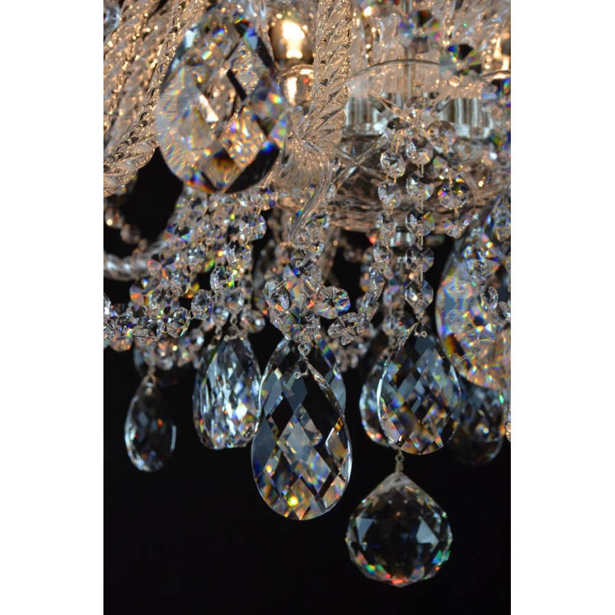 Wranovsky JWZ124122101 - Lámpara de araña colgante de cristal IMPERIAL 12xE14/40W/230V