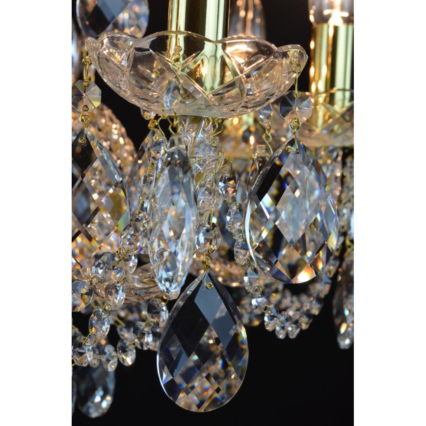 Wranovsky JWZ125122230 - Lámpara de araña colgante de cristal MARIERA 12xE14/40W/230V