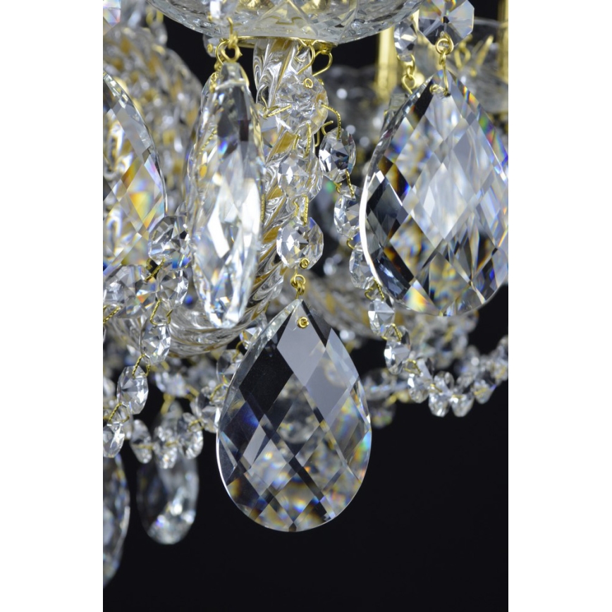 Wranovsky JWZ125122230 - Lámpara de araña colgante de cristal MARIERA 12xE14/40W/230V