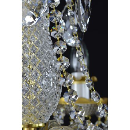 Wranovsky JWZ148062100 - Lámpara de araña colgante de cristal DIAMANT 6xE14/40W/230V