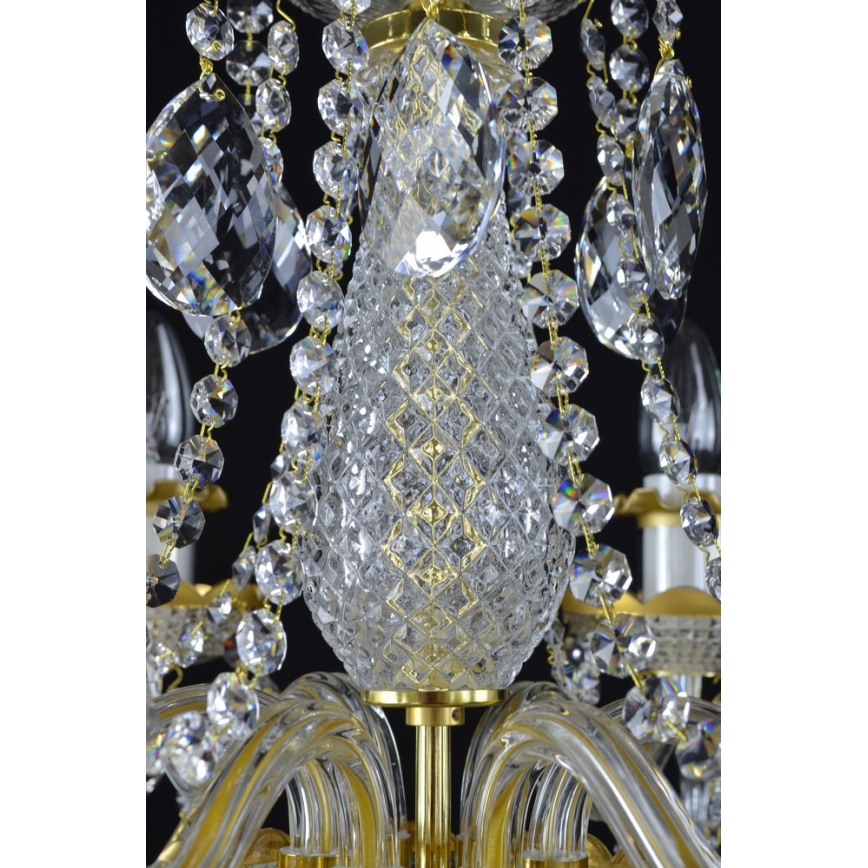 Wranovsky JWZ148062100 - Lámpara de araña colgante de cristal DIAMANT 6xE14/40W/230V
