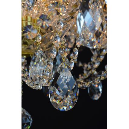 Wranovsky JWZ151082130 - Lámpara de araña colgante de cristal CLASSE 8xE14/40W/230V