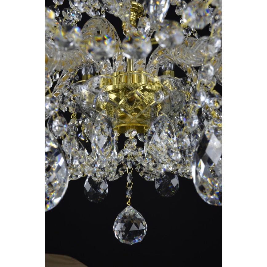 Wranovsky JWZ151082130 - Lámpara de araña colgante de cristal CLASSE 8xE14/40W/230V
