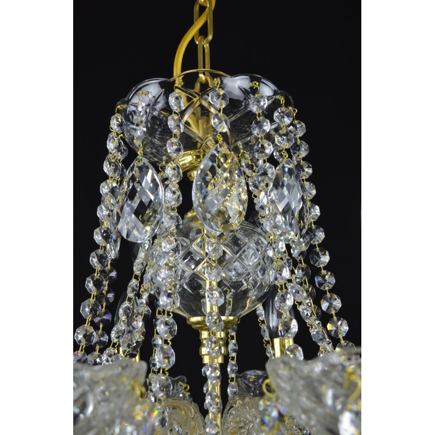Wranovsky JWZ151082130 - Lámpara de araña colgante de cristal CLASSE 8xE14/40W/230V