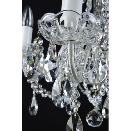 Wranovsky JWZ153052101 - Lámpara de araña colgante de cristal OLIVE 5xE14/40W/230V