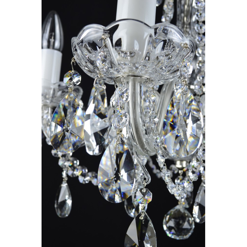 Wranovsky JWZ153052101 - Lámpara de araña colgante de cristal OLIVE 5xE14/40W/230V