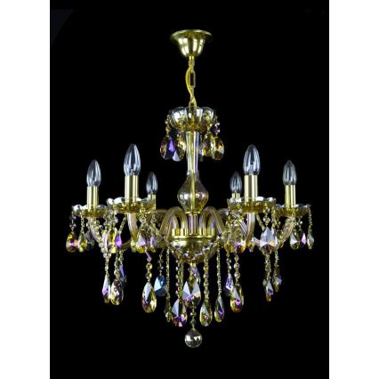 Wranovsky JWZ167061100 - Lámpara de araña colgante de cristal CLARIT 6xE14/40W/230V